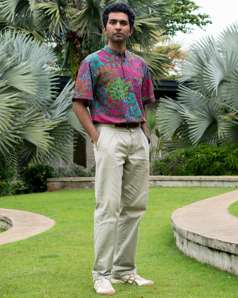 Peru Adults Unisex Cotton Shirt