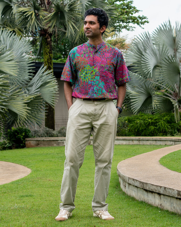 Peru Adults Unisex Cotton Shirt