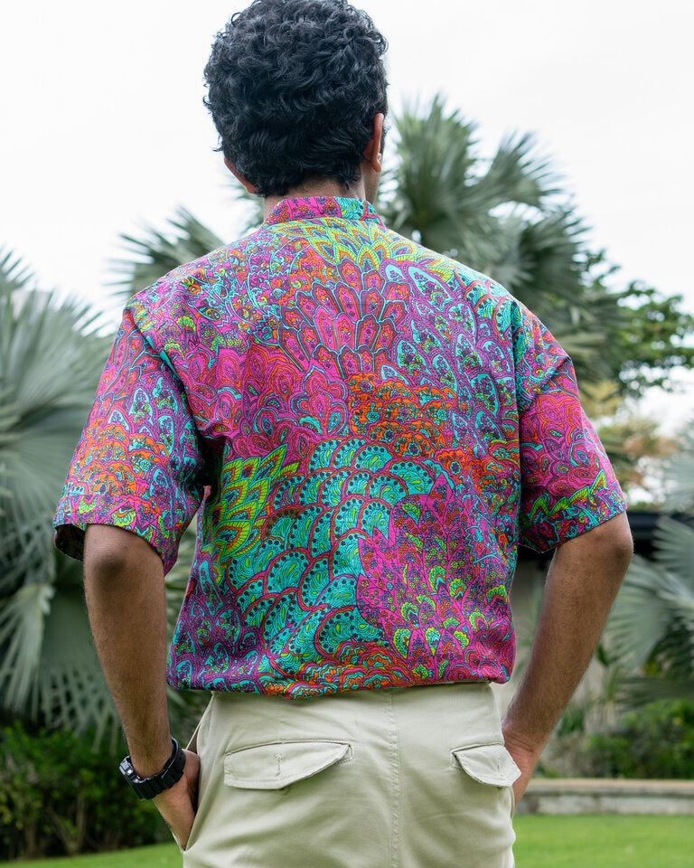 Peru Adults Unisex Cotton Shirt