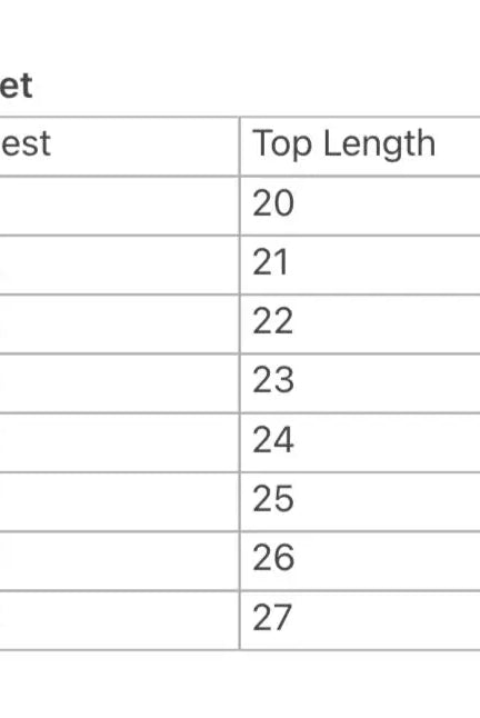 Pink Bloom Kurti Sharara Size Chart