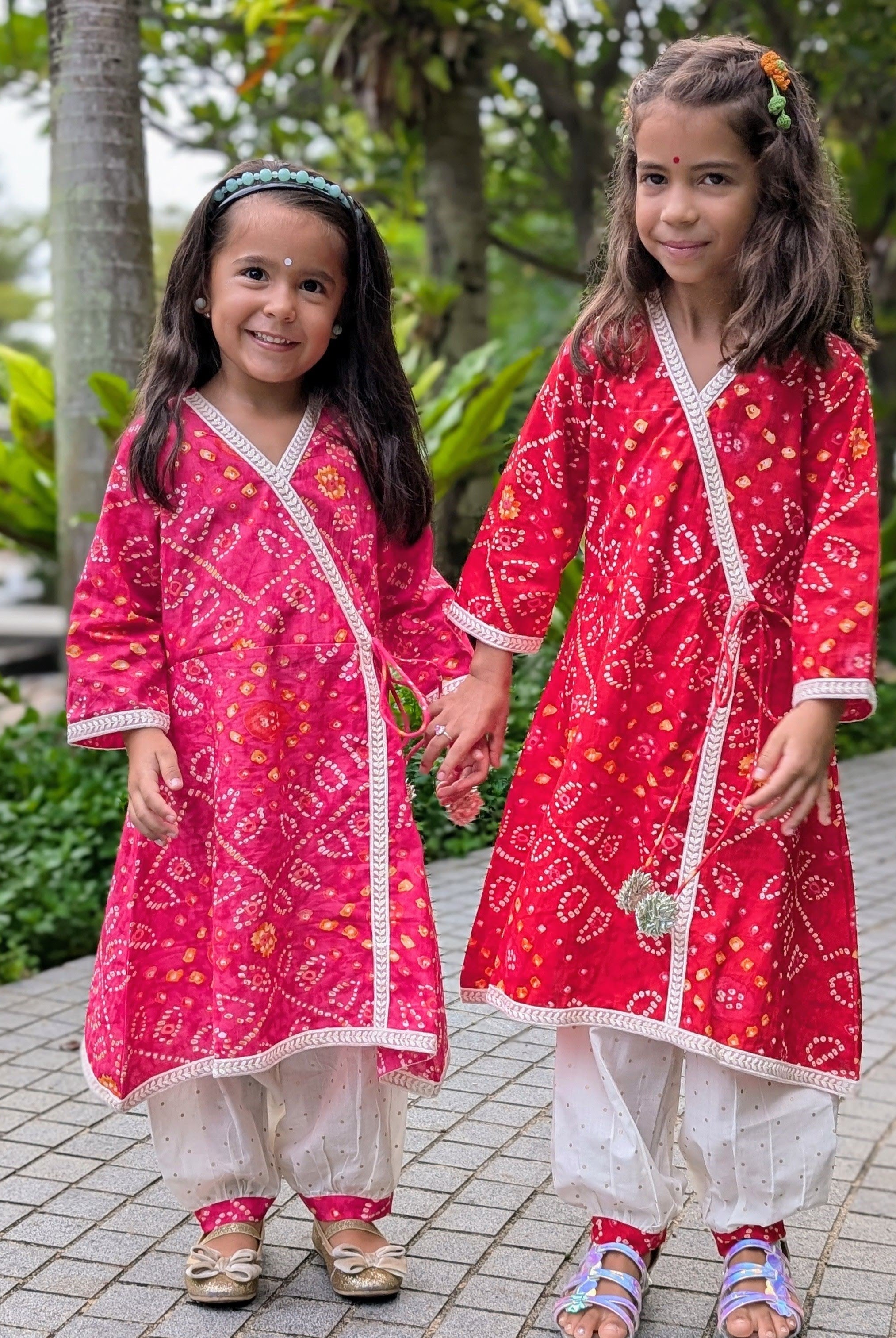 Radha Bandhani Angarkha