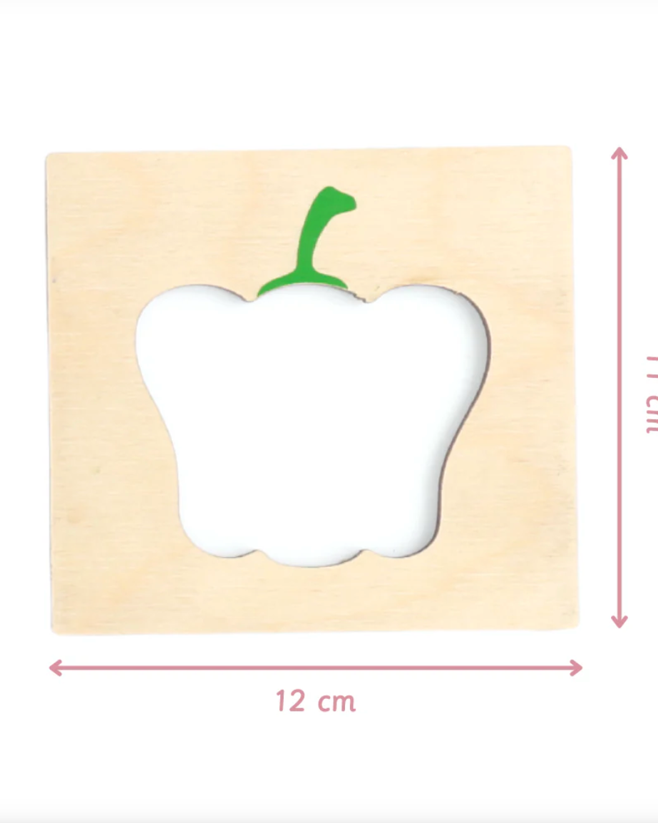 Ariro Colour Sorting Stencil Puzzle - Nimbu Kids