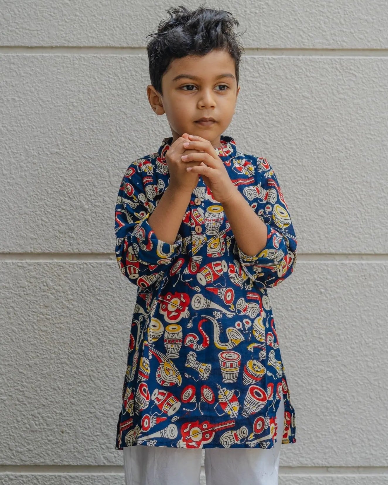Raaga Symphony Kurta Set - Nimbu Kids