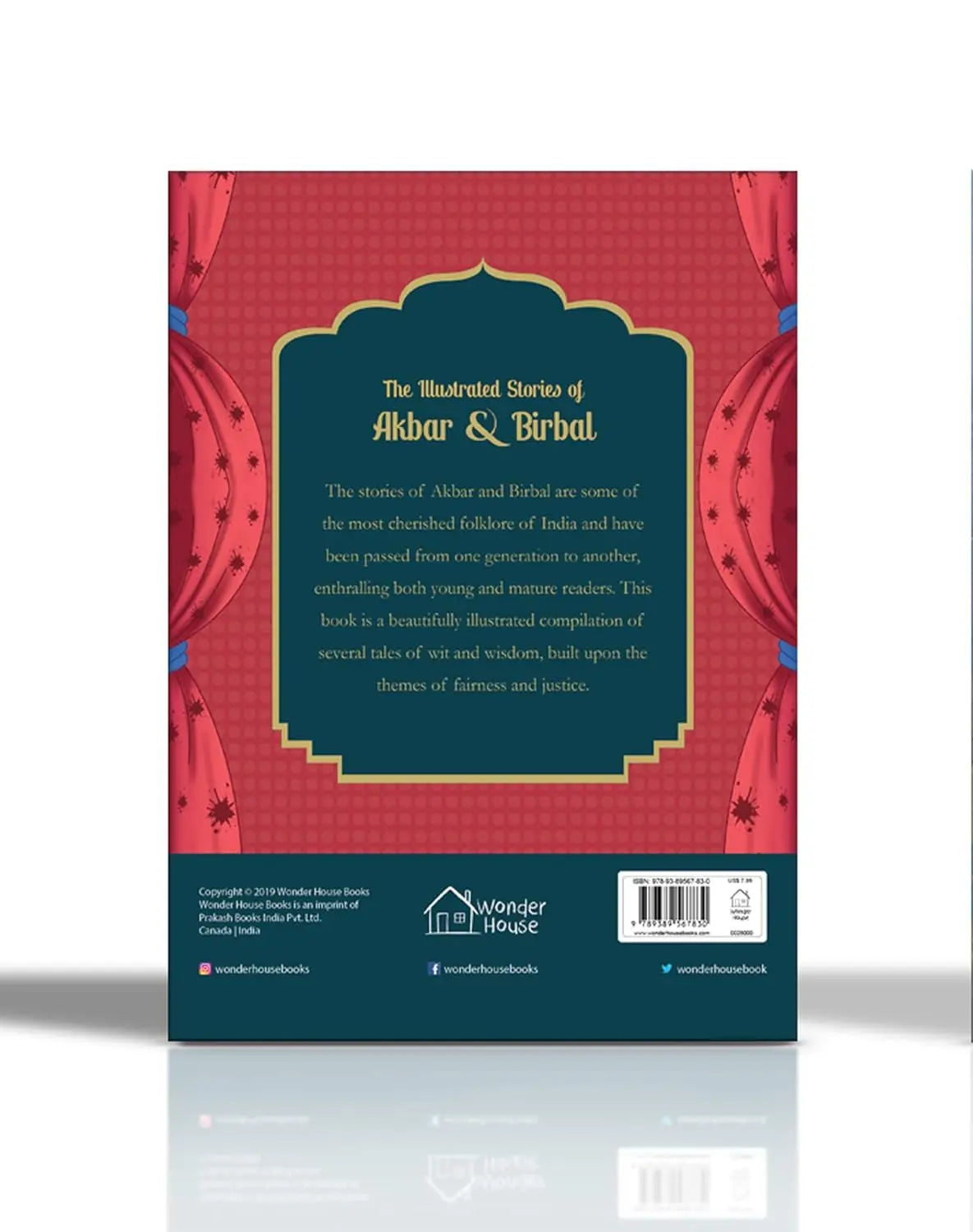 Book: The Illustrated Stories of Akbar and Birbal: Classic Tales From India Wonder House Books