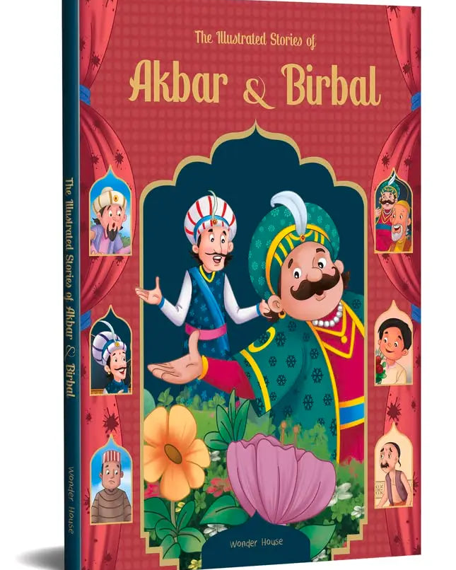 Book: The Illustrated Stories of Akbar and Birbal: Classic Tales From India Wonder House Books