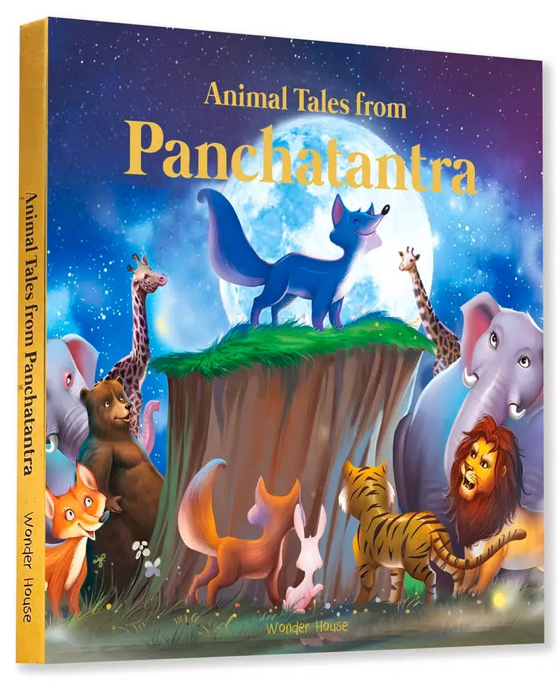 Book: Animals Tales From Panchtantra: Timeless Stories for Children From Ancient India Wonder House Books