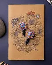 Handmade Crochet Flower Hair Clips Forest Rose Nimbu Kids