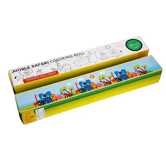 Jungle Safari Colouring Roll - StudioPSD studioPSD