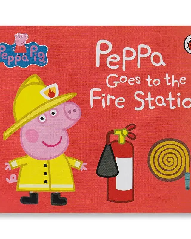 Preloved Book: PEPPA GOES TO THE FIRE STATION Ladybird