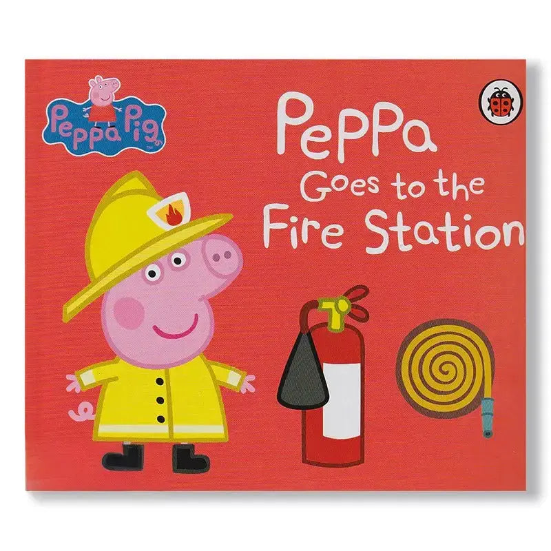 Preloved Book: PEPPA GOES TO THE FIRE STATION Ladybird