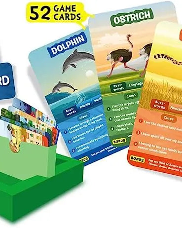Skillmatics 'Guess in 10' Animal Kingdom Card Game of Smart Questions Nimbu Kids