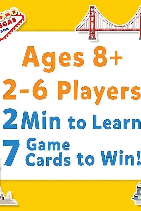 Skillmatics 'Guess in 10' Cities of the World Card Game of Smart Questions Nimbu Kids