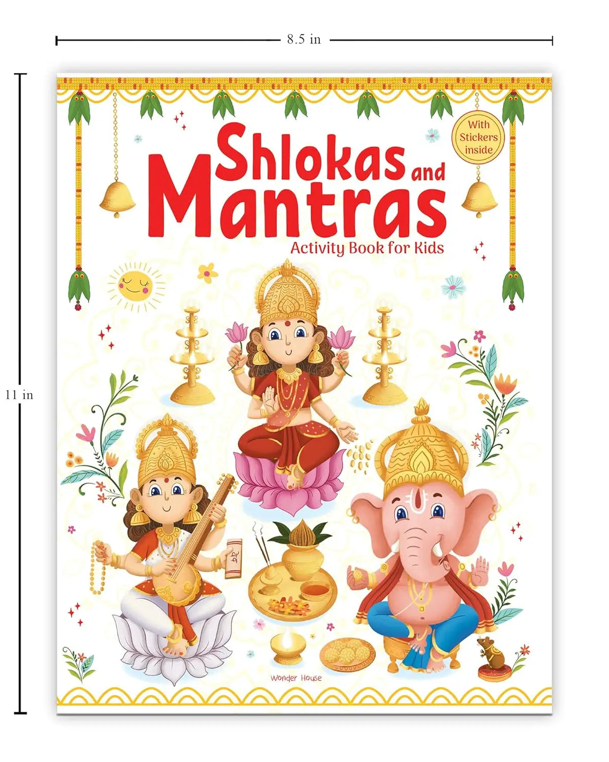 Book: Shlokas and Mantras - Activity Book For Kids Wonder House Books