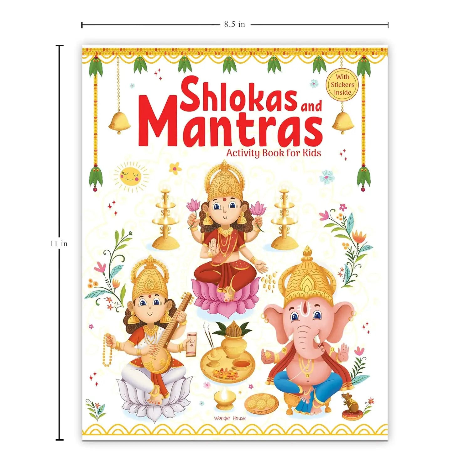 Book: Shlokas and Mantras - Activity Book For Kids Wonder House Books
