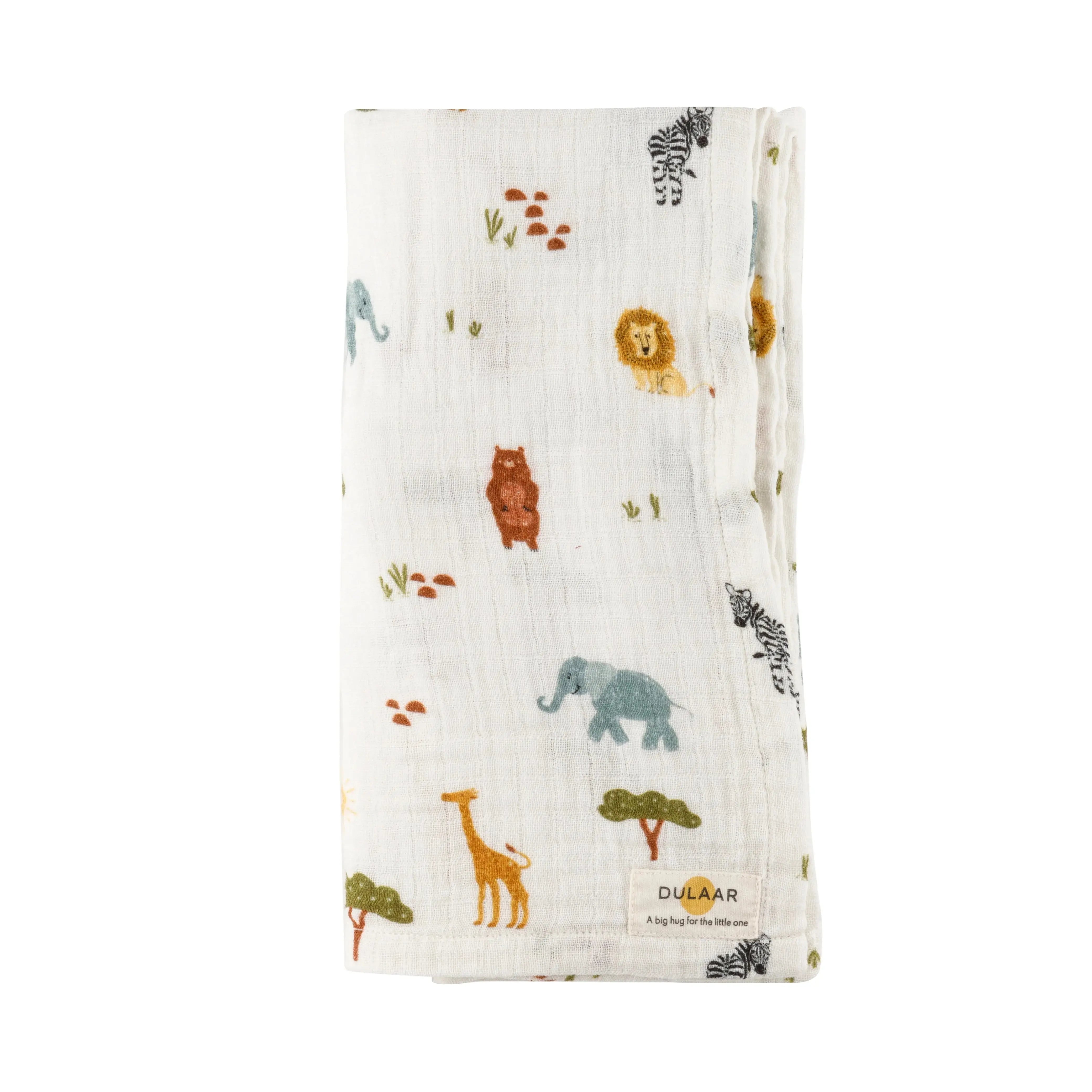 Organic Muslin Swaddle - Squad Goals Dulaar