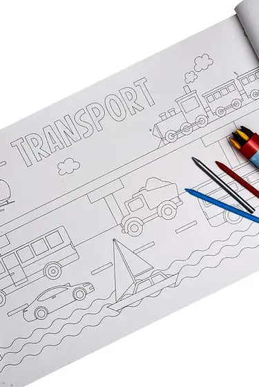 Trucks Colouring Roll - StudioPSD studioPSD