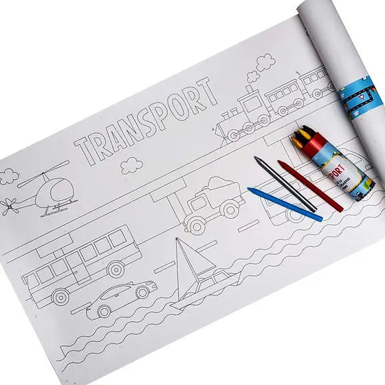 Trucks Colouring Roll - StudioPSD studioPSD