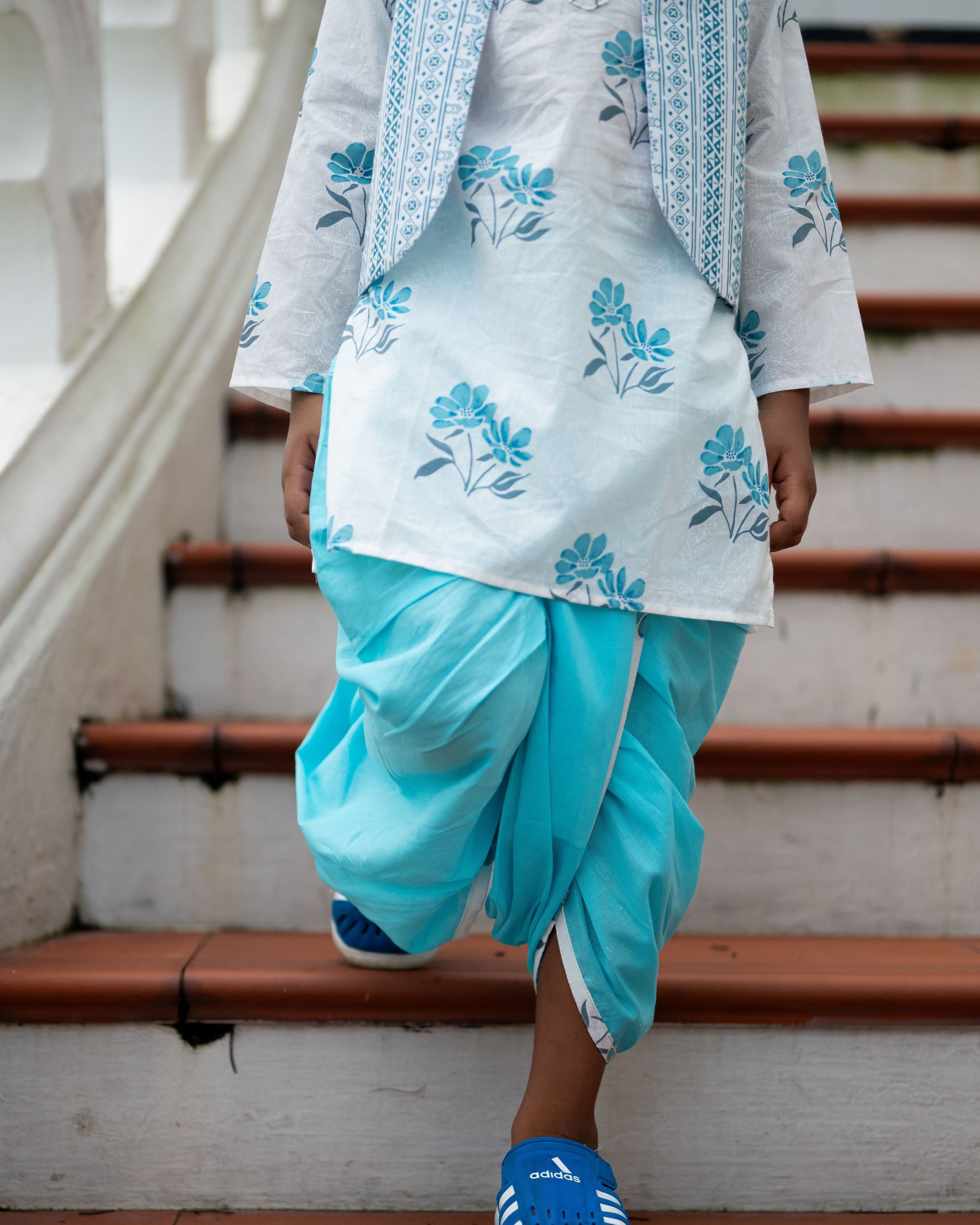 Nimbu singapore kurta dhoti for boys indian ethnic wear
