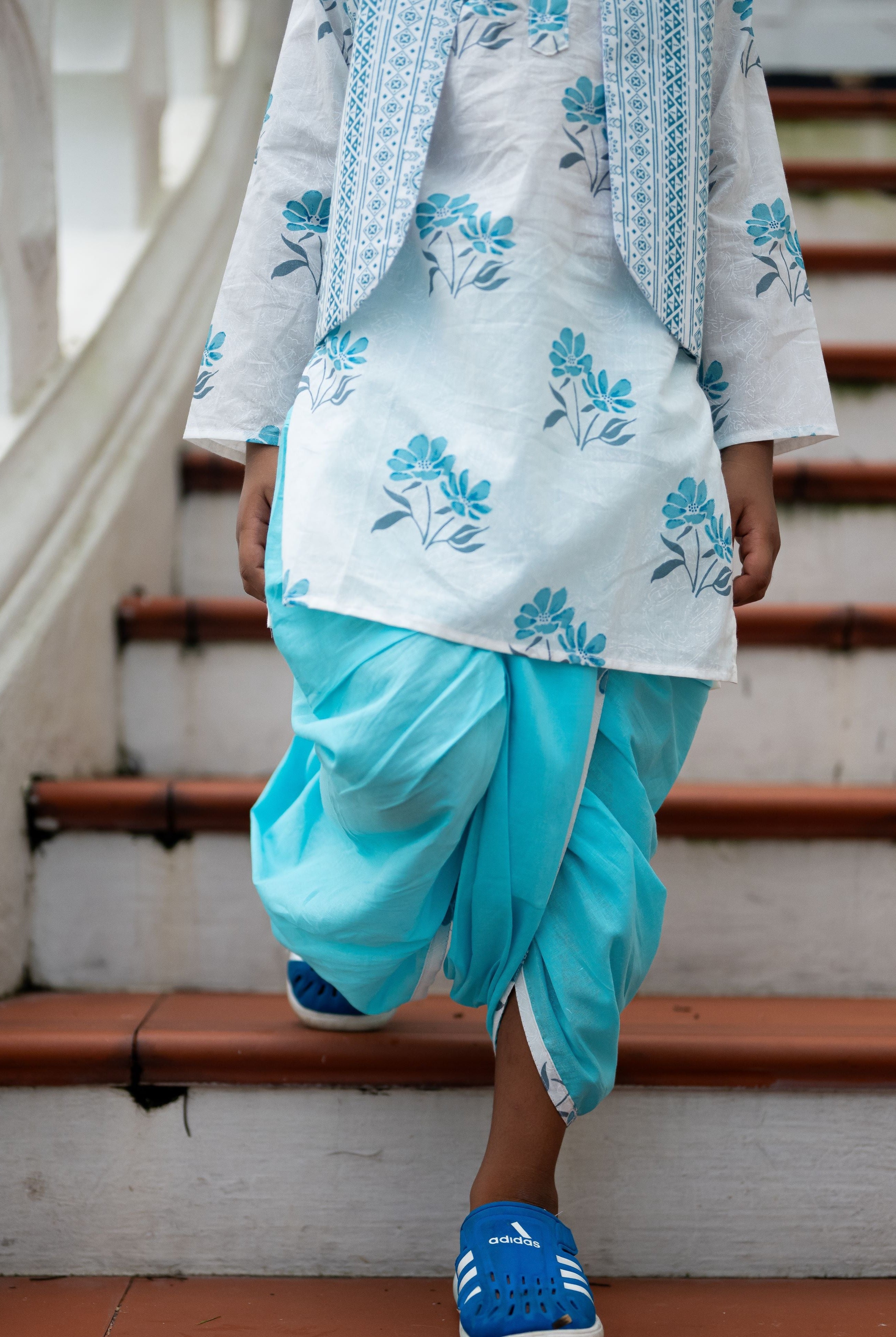 Nimbu singapore kurta dhoti for boys indian ethnic wear