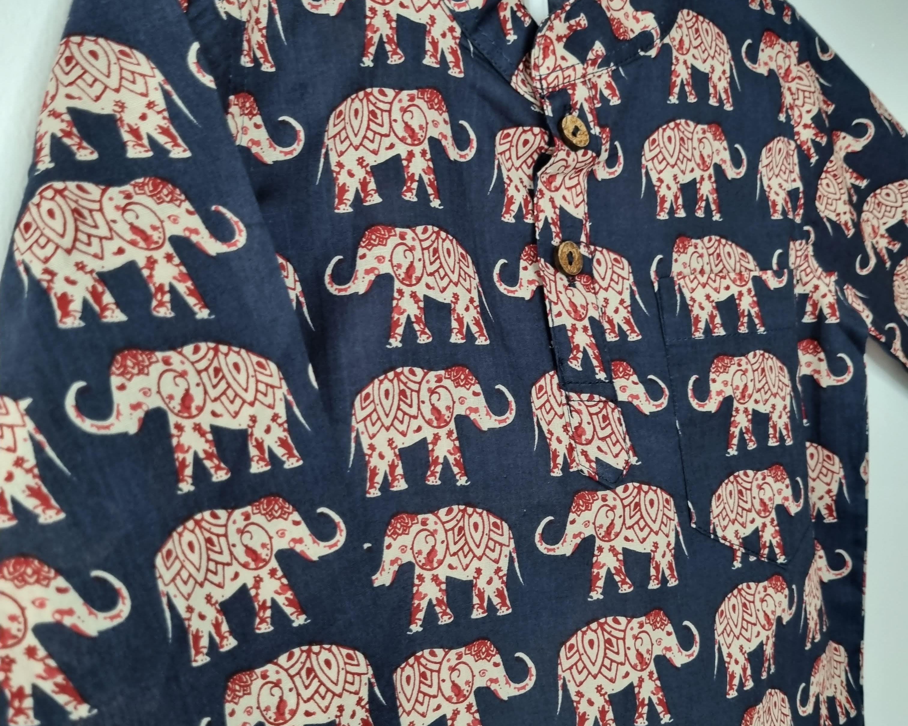 Indigo Ellie Kurta Set - Nimbu Kids
