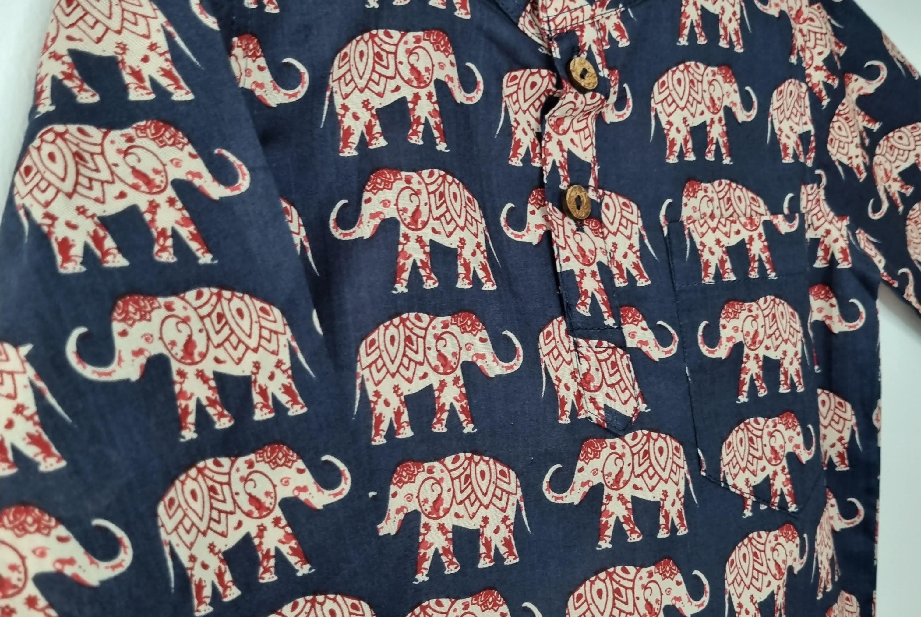 Indigo Ellie Kurta Set - Nimbu Kids