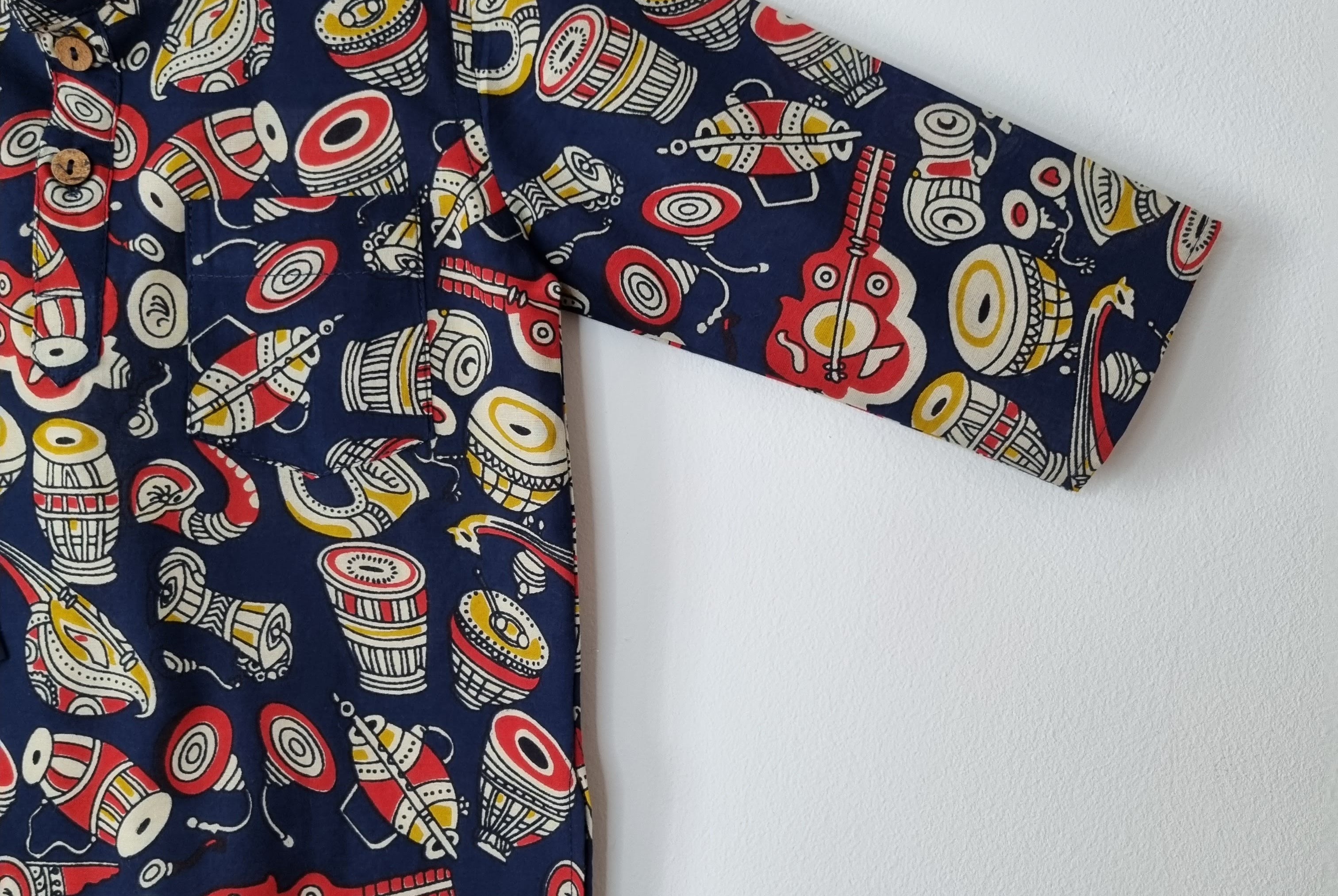 Raaga Symphony Kurta Set - Nimbu Kids