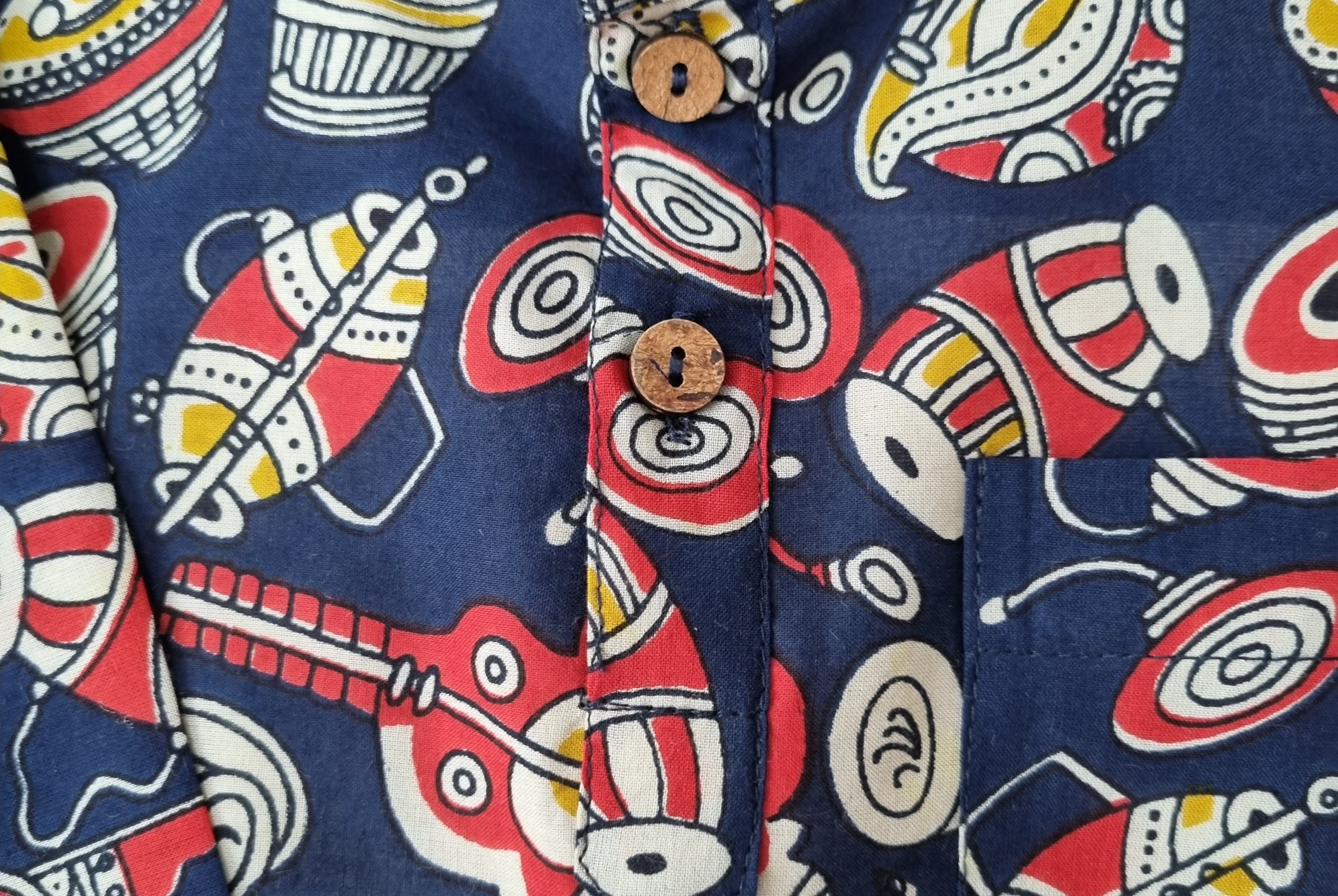 Raaga Symphony Kurta Set - Nimbu Kids