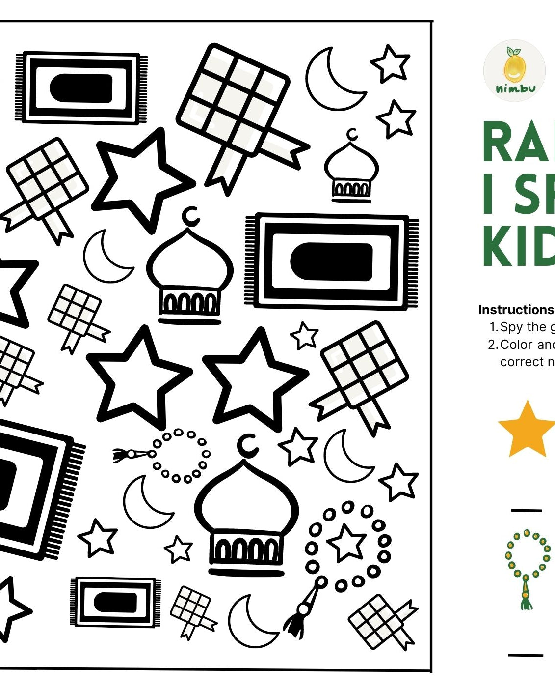 The Mega Hari Raya Activity Kit - Nimbu Kids