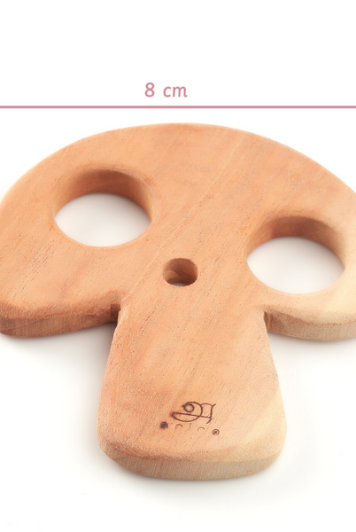 Handcrafted Neem Wood Teethers - Nimbu Kids