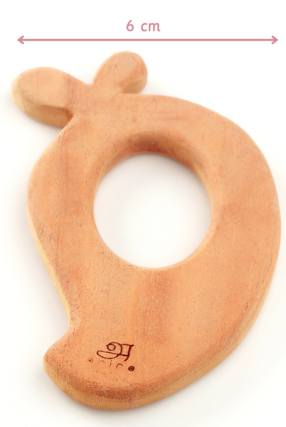 Handcrafted Neem Wood Teethers - Nimbu Kids