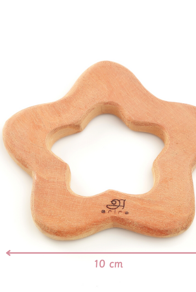 Handcrafted Neem Wood Teethers - Nimbu Kids