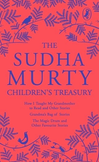 Book: The Sudha Murty Children’s Treasury: 3-in-1 book combo, Short-Story Collection for Children - Nimbu Kids