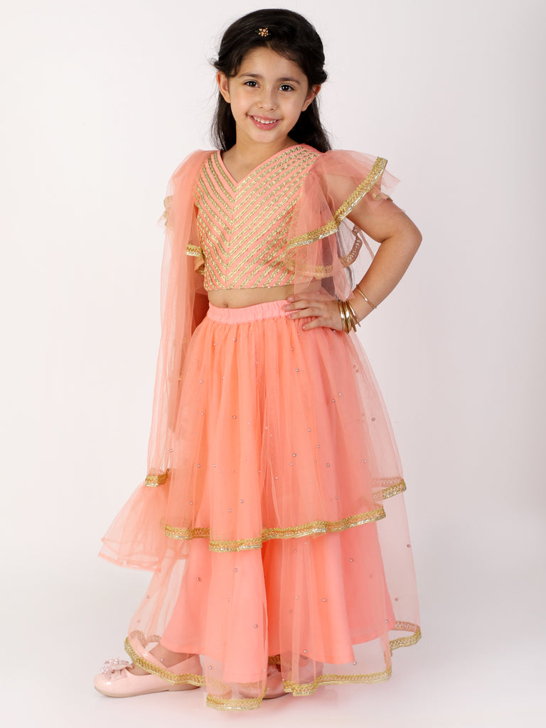 girls indian lehenga ethnic costume