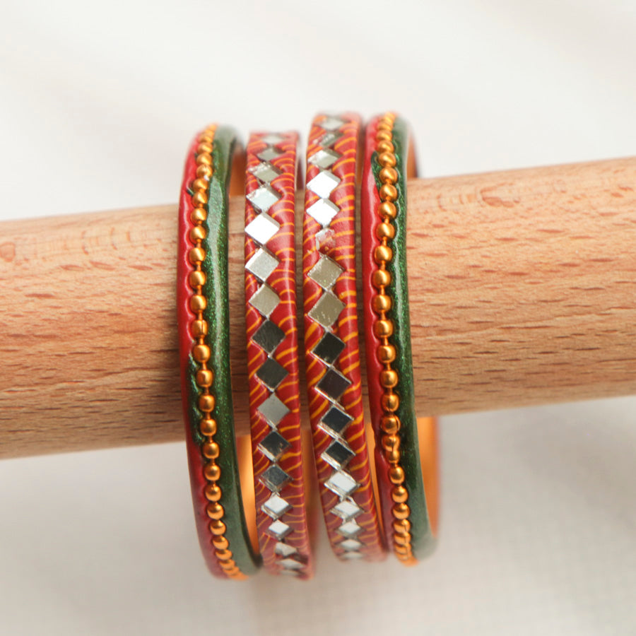 Rajasthani Colourful Bangles - Nimbu Kids