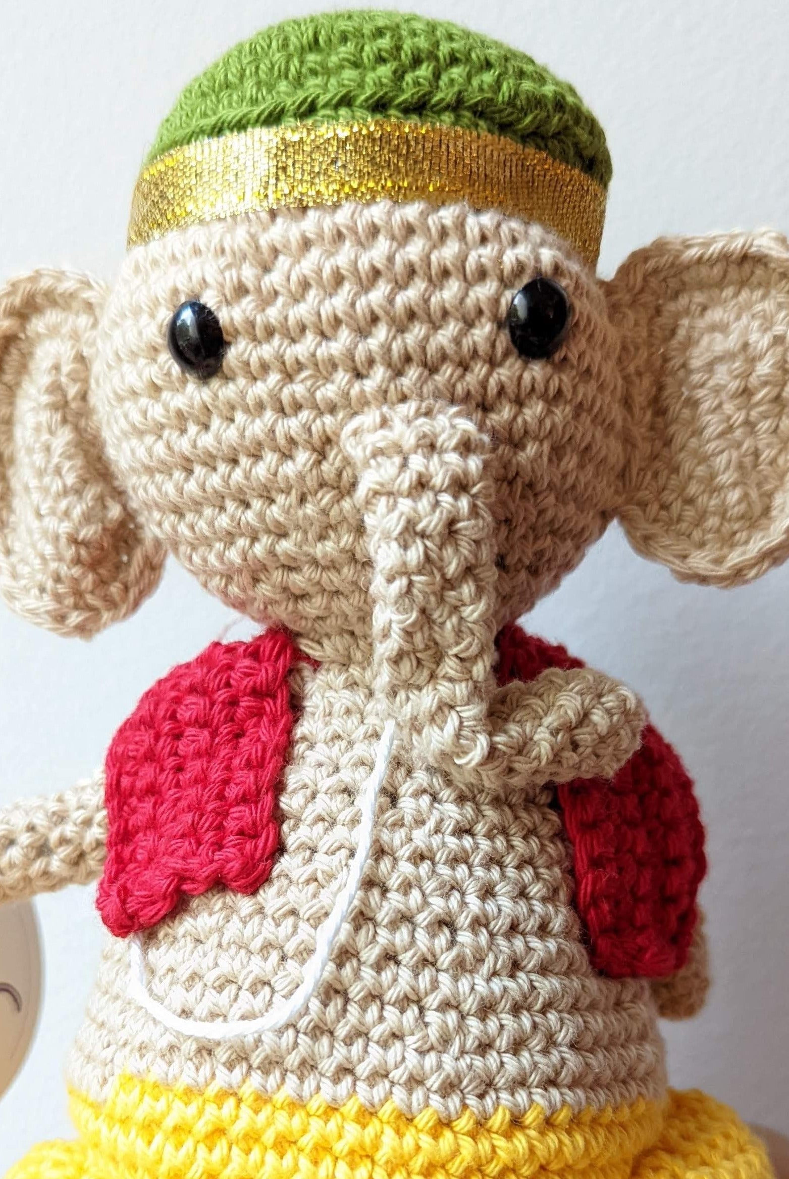 Handcrafted Crochet Ganesha - Nimbu Kids