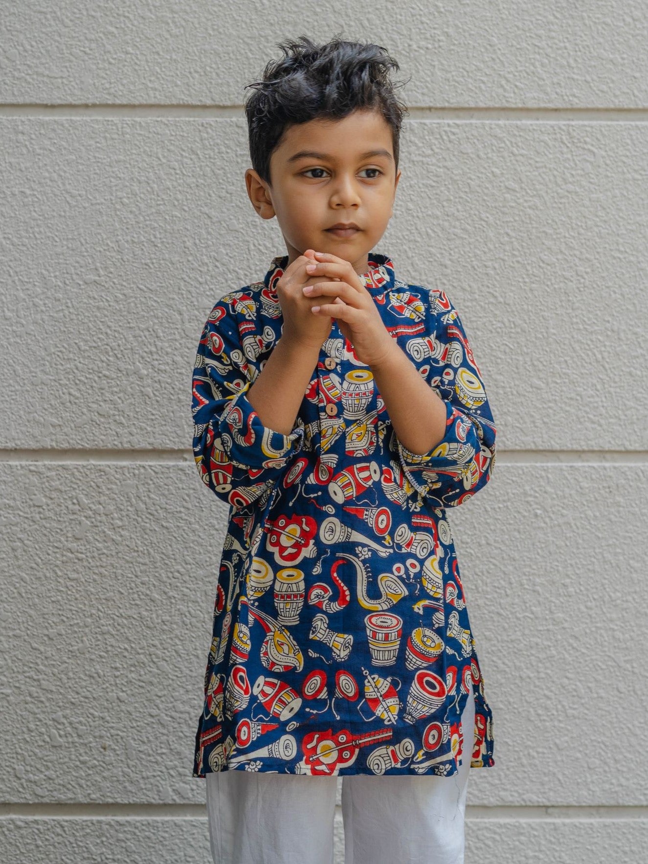 Raaga Symphony Kurta Set - Nimbu Kids