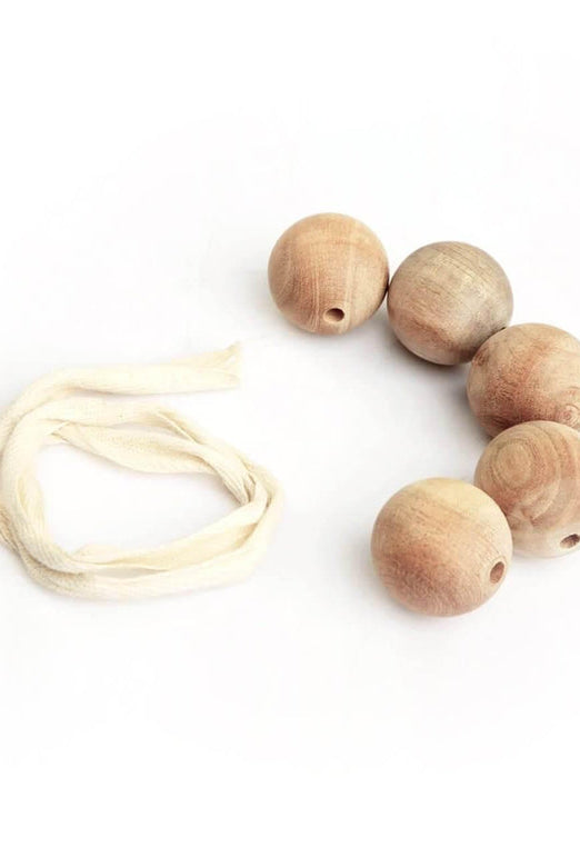 Wooden Grasping Beads - Nimbu Kids