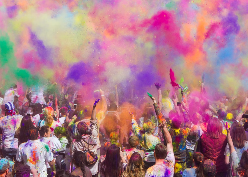 Holi party