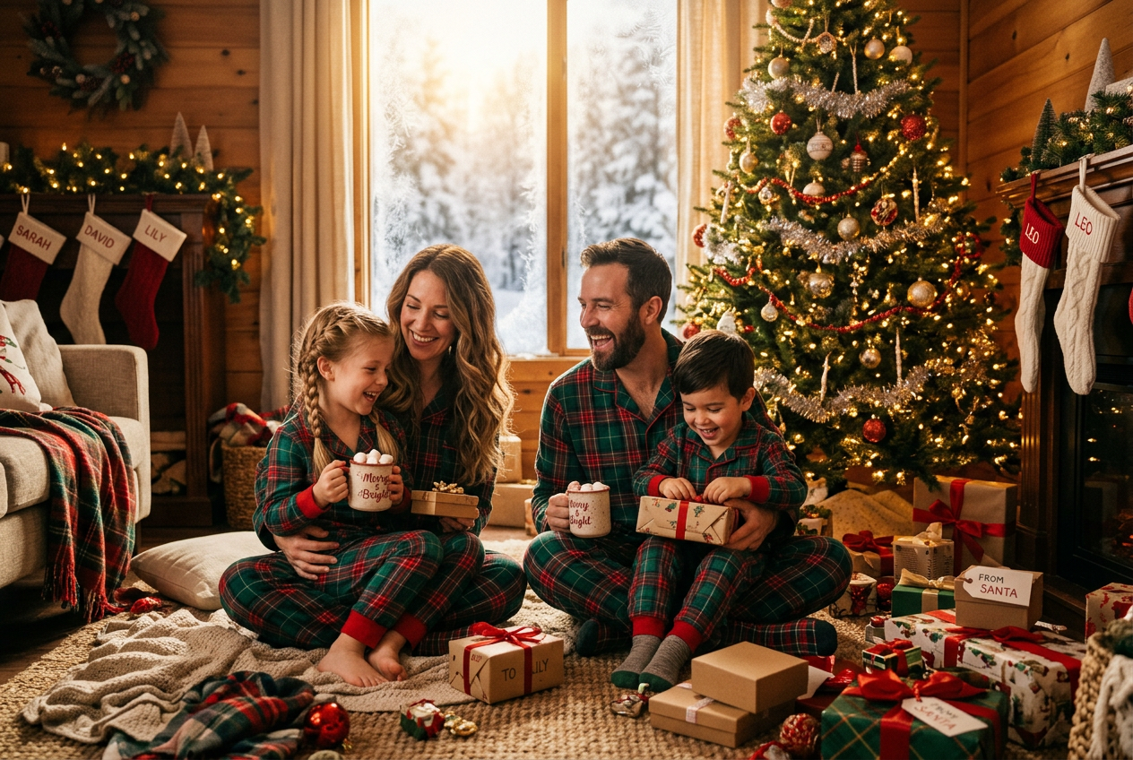 Christmas Pyjama Morning 2026: Cozy Matching Family Sleepwear Ideas