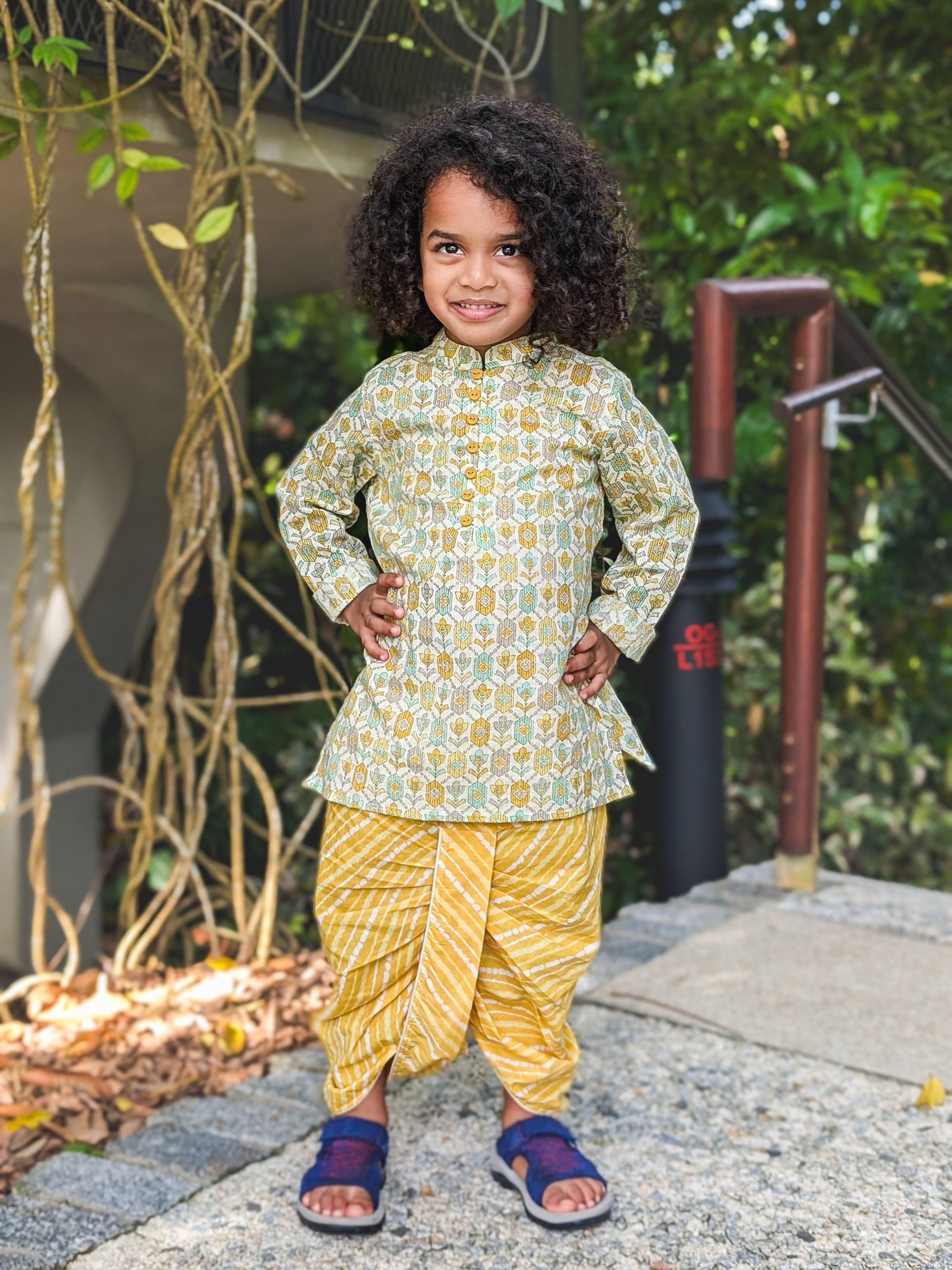 Kids' Dhoti Set