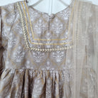 Elegant Gotta Anarkali with Matching Salwar & Net Chunni - Nimbu Kids