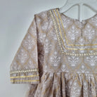 Elegant Gotta Anarkali with Matching Salwar & Net Chunni - Nimbu Kids