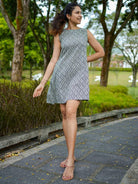 Isla Black Women's A-Line Dress