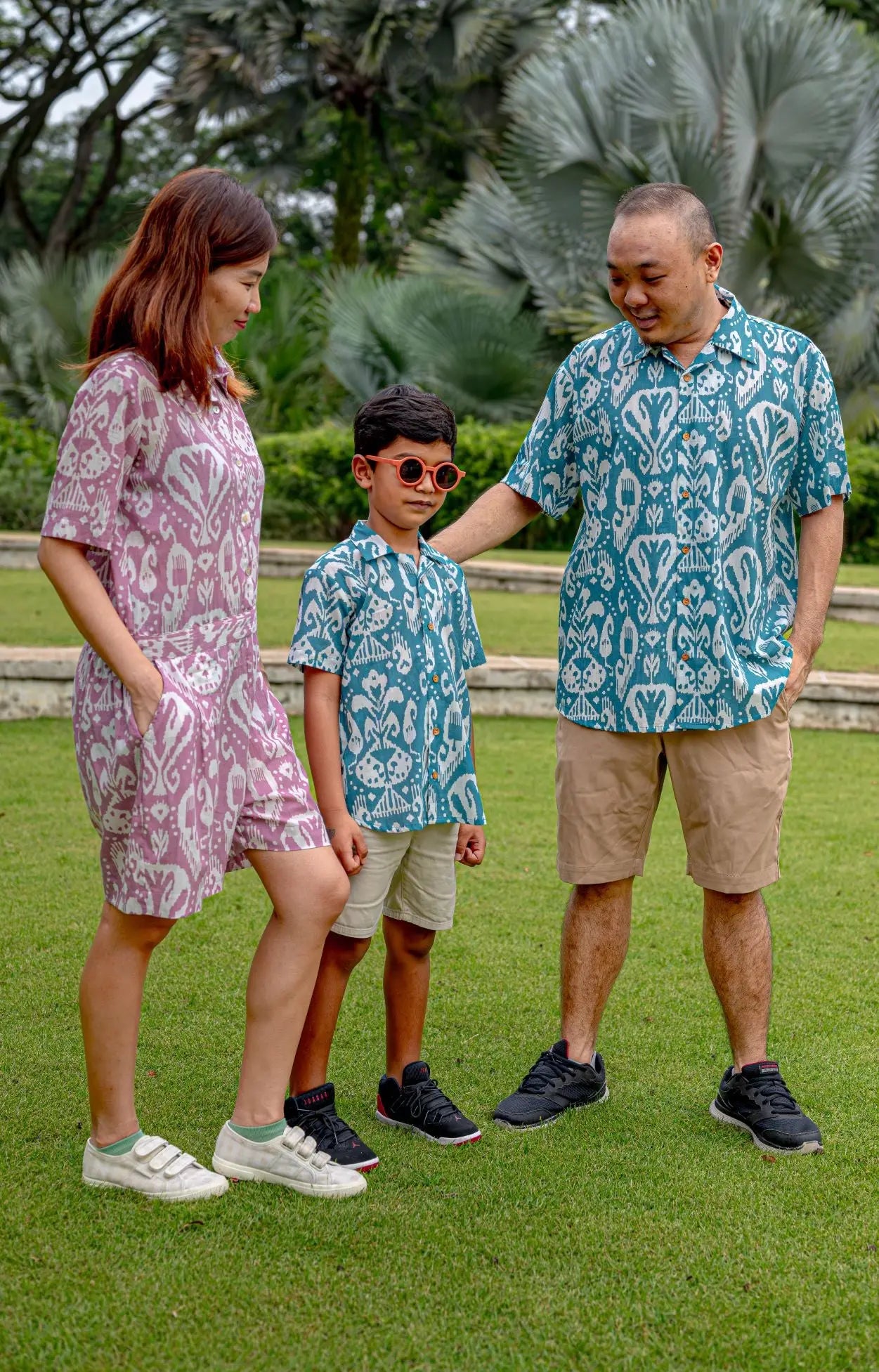 Ankara Mauve Womens Cotton Playsuit Nimbu