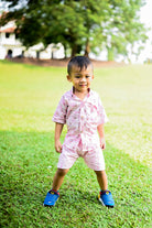 Berry purple unisex shirt - Nimbu Kids. Casual Wear. Summer Clothes.