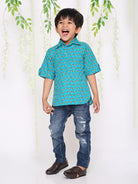 Chidiya Shirt  with Roll-up Sleeves