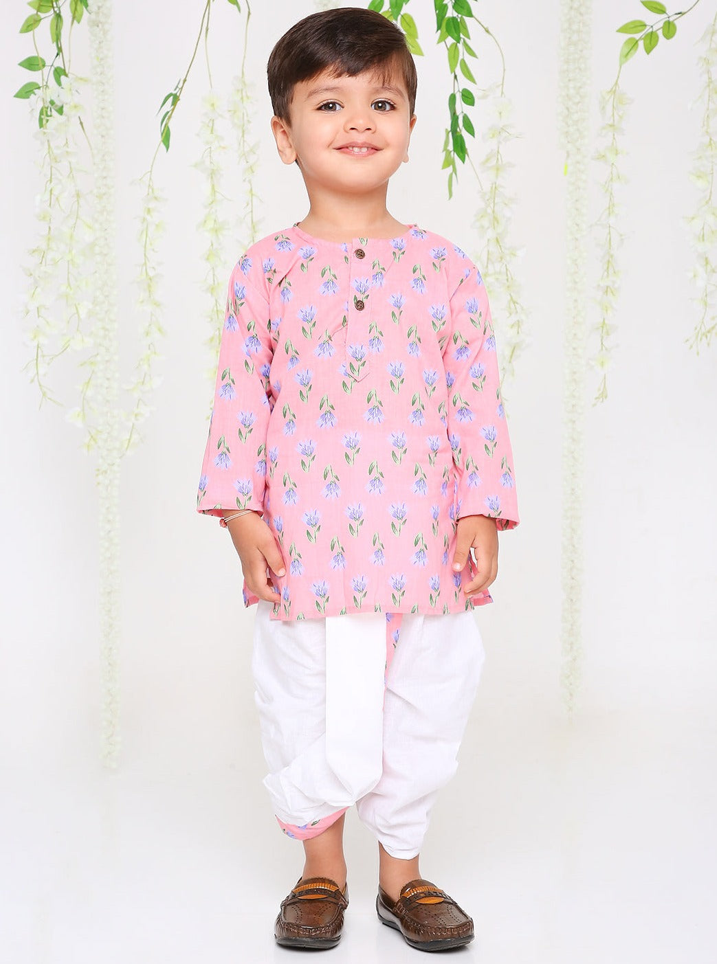 Daisy Kurta dhoti set for boys