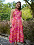 Eden Hot Pink Women's Long Halter