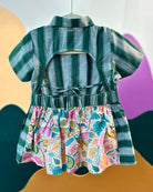 Jungle Bungle Printed Cotton Playsuit - Nimbu Kids