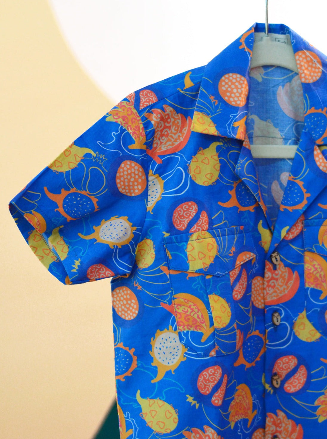 I-Peel-Good Printed Cotton Hawaiian Shirt